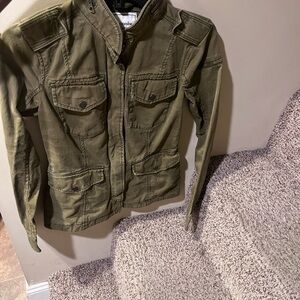 Abercrombie & Fitch Khaki Utility Jacket
